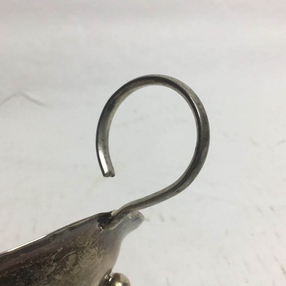 Vintage Silver Plated Tea Strainer Footed Unmarked