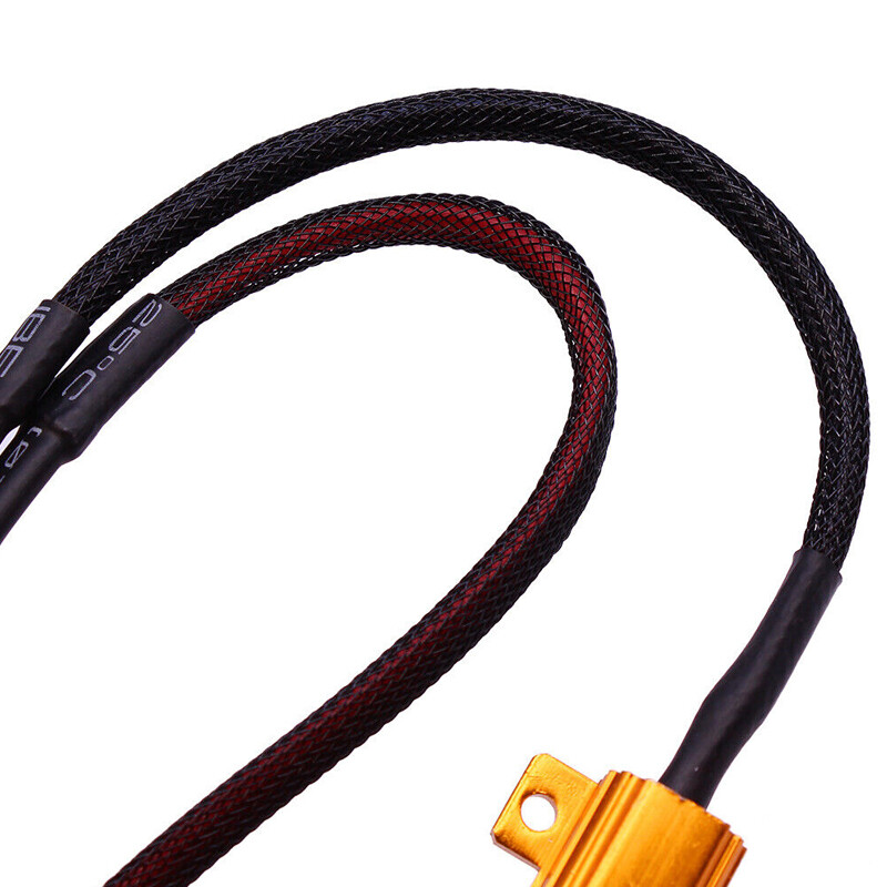 2PCS 7440 992 50W Resistor Harness Decoder Fix LED Turn Signal Light Hyper Flash