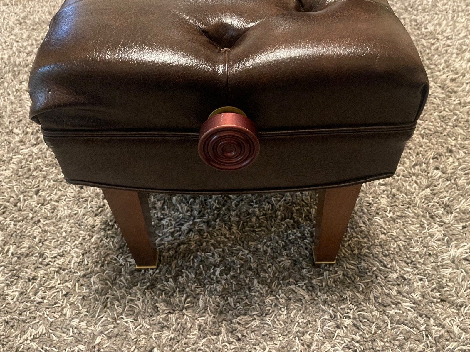 Vintage Paul L. Jansen Flagship Adjustable Artist Piano Bench – Excellent Cond