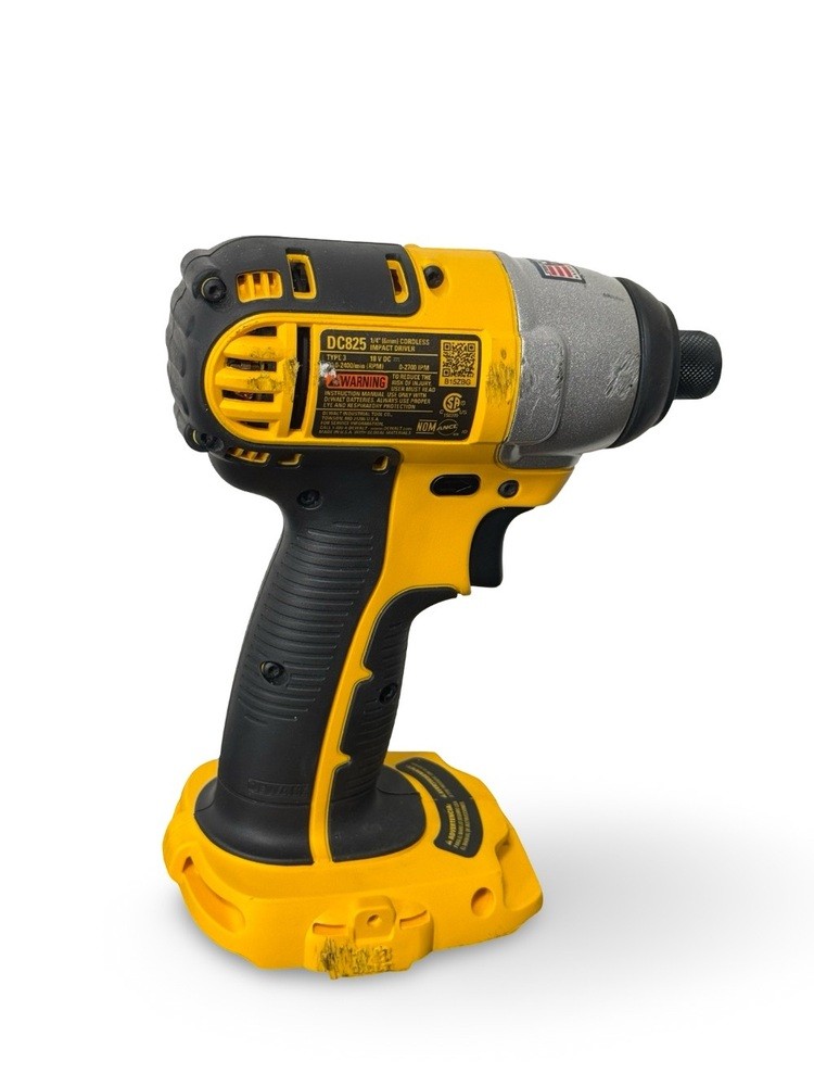 DeWalt DC825 18V 1/4" Impact Driver Tool Only Used