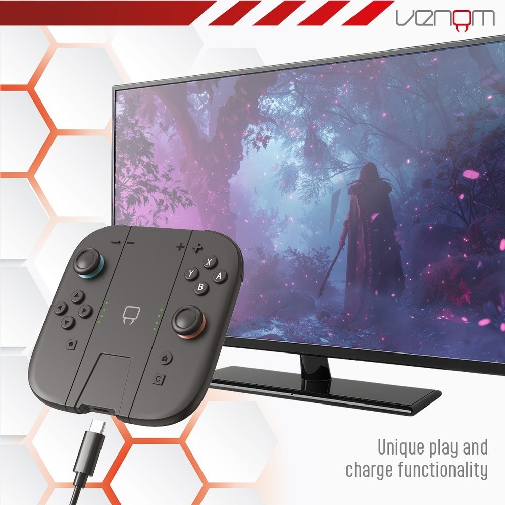 Venom Nintendo Switch 2 Joy-Con Play & Charge Dock