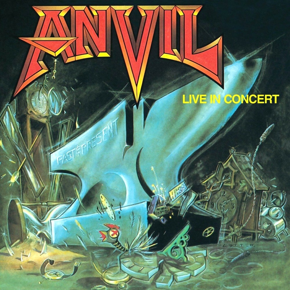 Anvil Past And Present Live In Concert 12x12 Album Cover Replica Poster Print