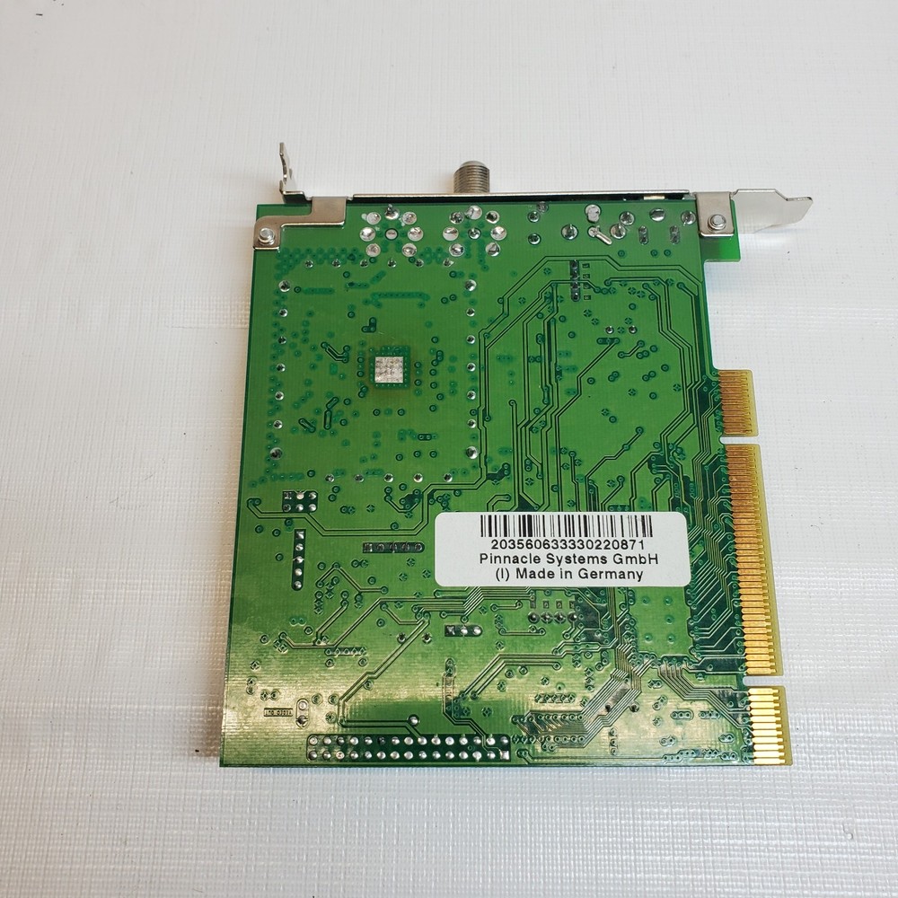 Pinnacle Systems EMPTYV-51013825-1.5 PCI Video Capture Card Untested