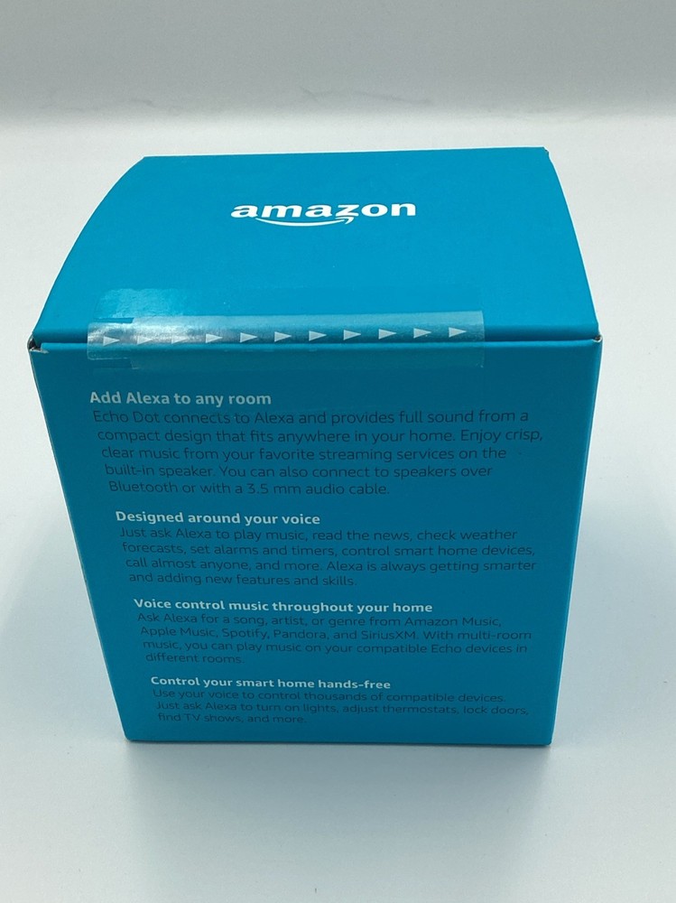 Amazon Echo Dot (3rd Generation) Smart Speaker W Alexa Charcoal NEW SEALED