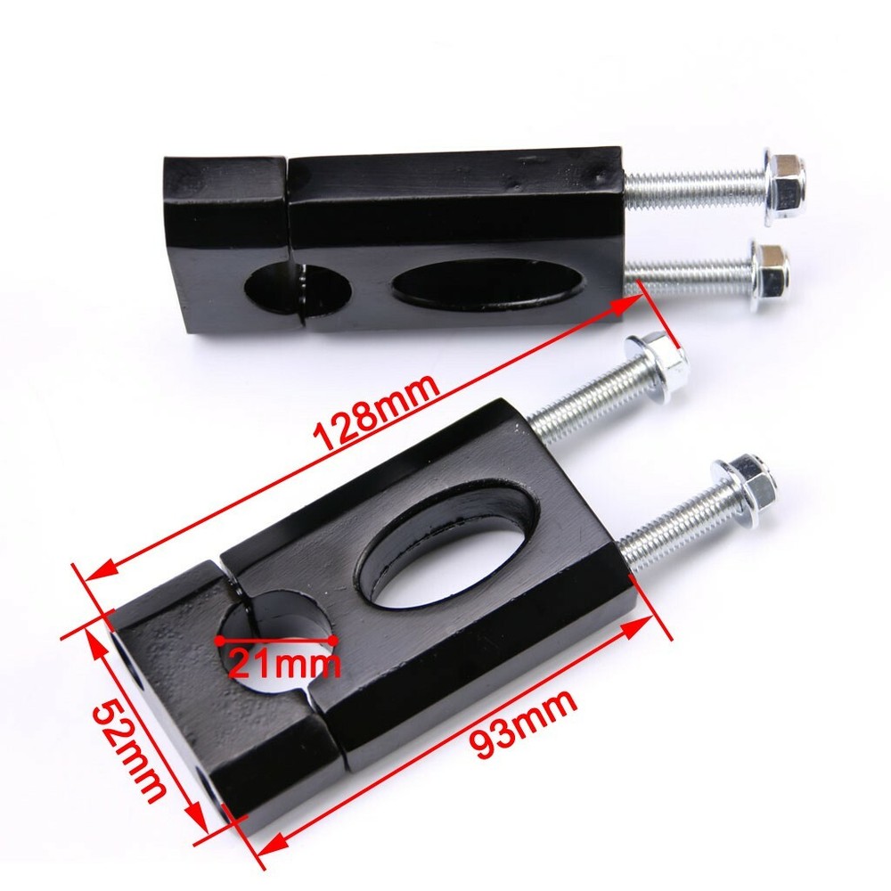 Triple Tree Clamp Set Handlebar Risers for Front Fork Apollo 110c 125cc Pit Bike