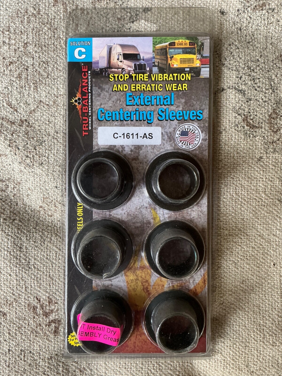 Tru-Balance C-1611-AS External Centering Sleeves