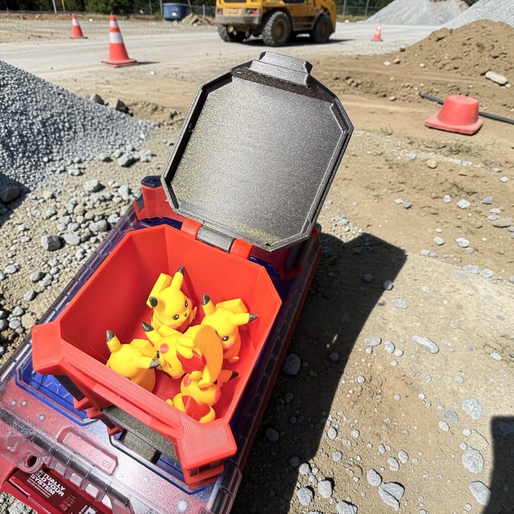 PACKOUT Lid Micro Storage Box – Modular Stackable Organizer