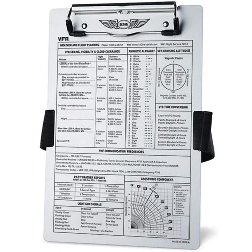 ASA VFR Pilot Kneeboard -KB-1 - NEW!