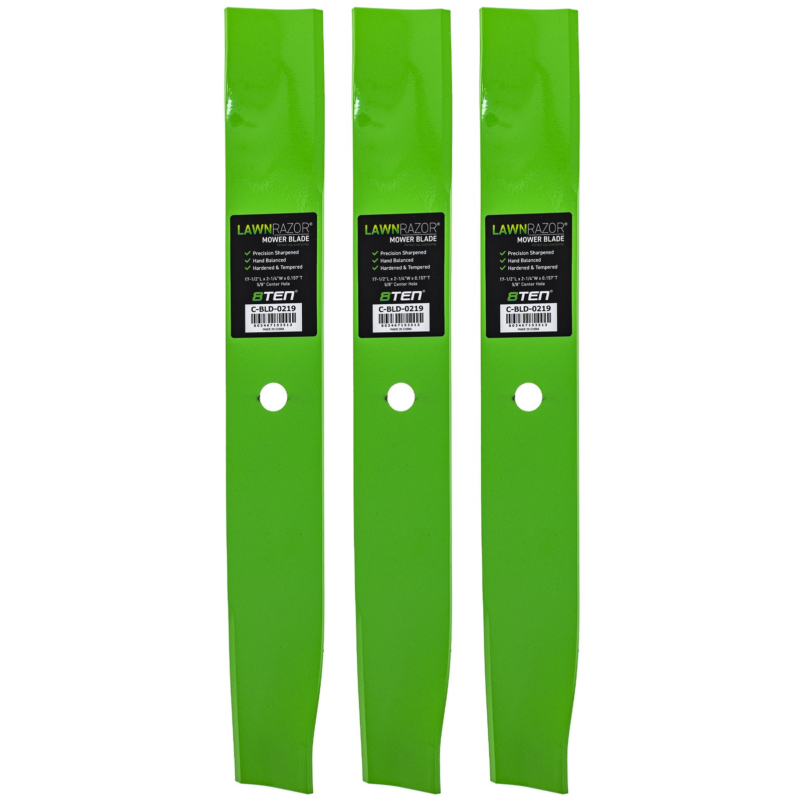 LawnRAZOR Blade for Toro Time Cutter Z 50 Inch Deck 110-6837-03 High Lift 3 Pack