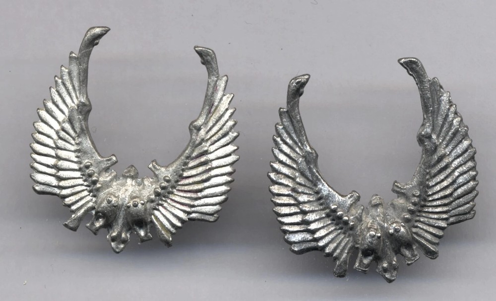 Warhammer Eldar Swooping Hawk Metal Wings x 2