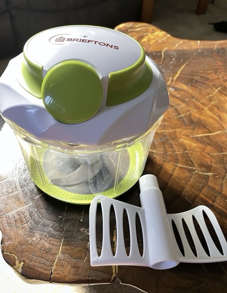 🔪 Brieftons QuickPull Food Chopper (Large) – Manual Veggie & Herb Chopper 🥗✨