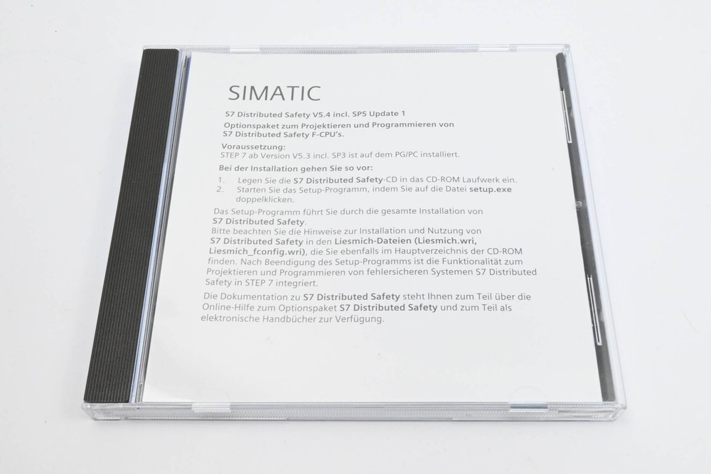 Siemens Software Bundle A5E03607076-02 (A5E0 3607076-02)