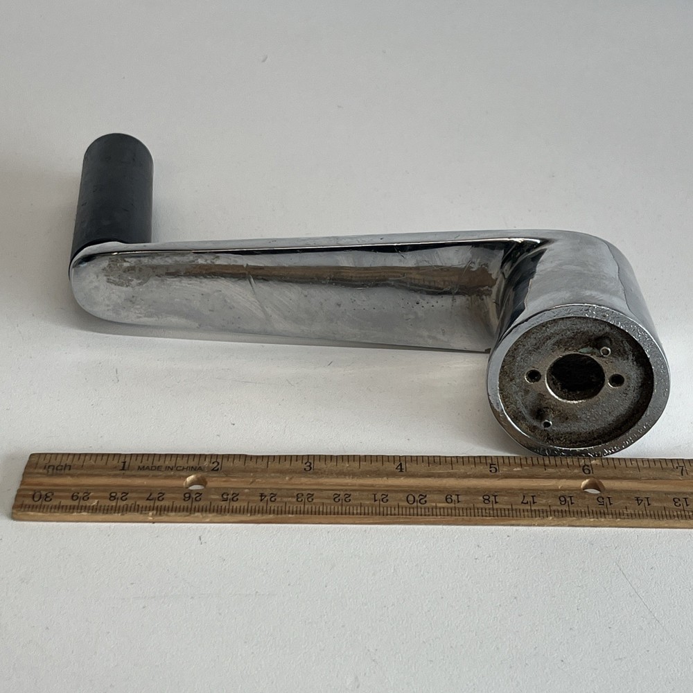 Chrome-Bronze Winch(?) Handle 7"L