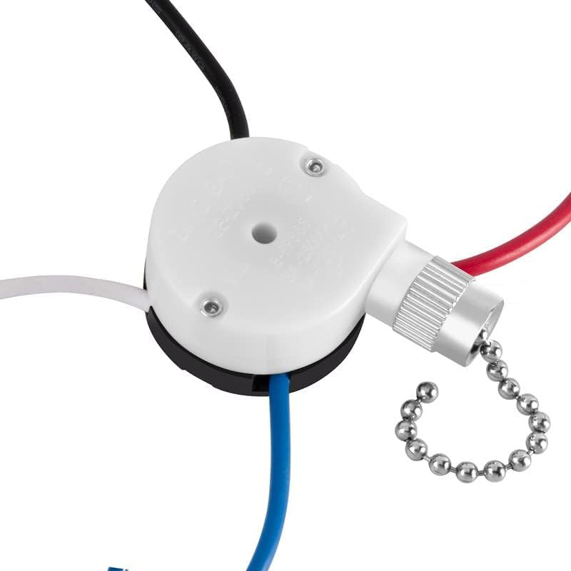 Ceiling Fan Switch 3 Speed 4 Wire Replace Accessories,Compatible with Hunter Fan