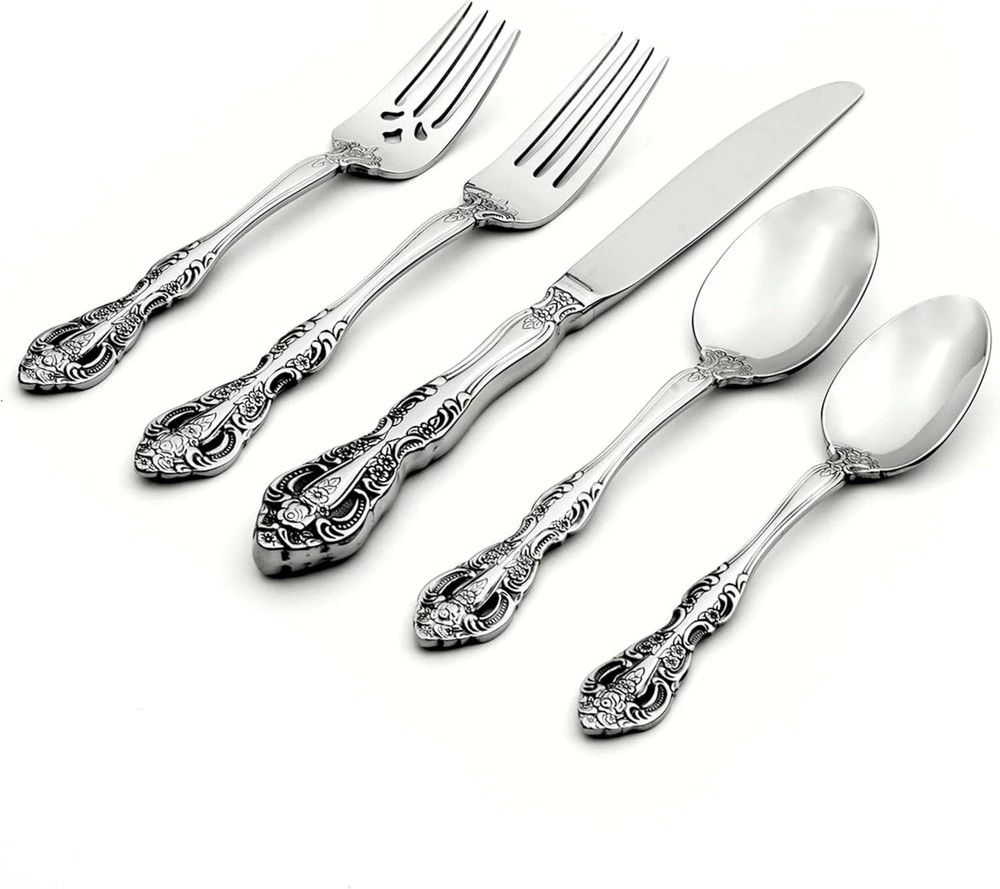 Oneida MICHELANGELO Stainless Flatware - 5pc Place Setting