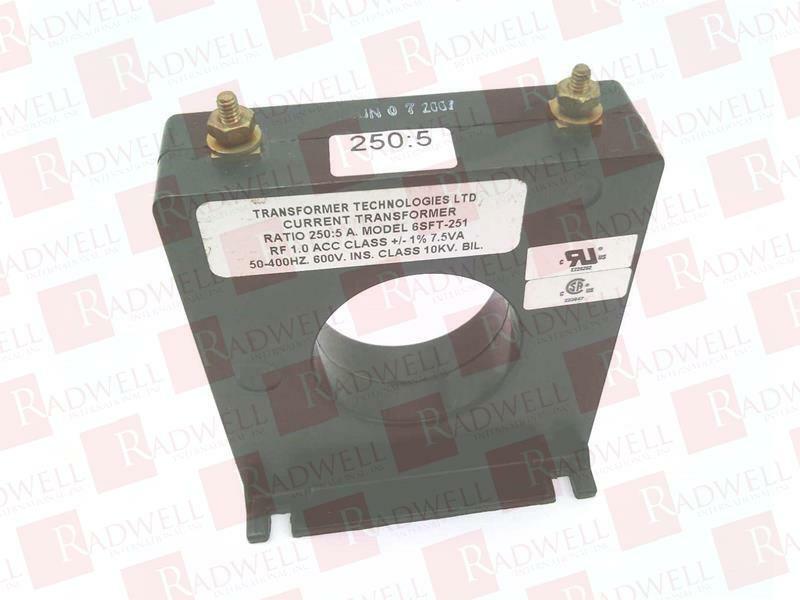 TRANSFORMER TECHNOLOGIES 6SFT-251 / 6SFT251 (USED)