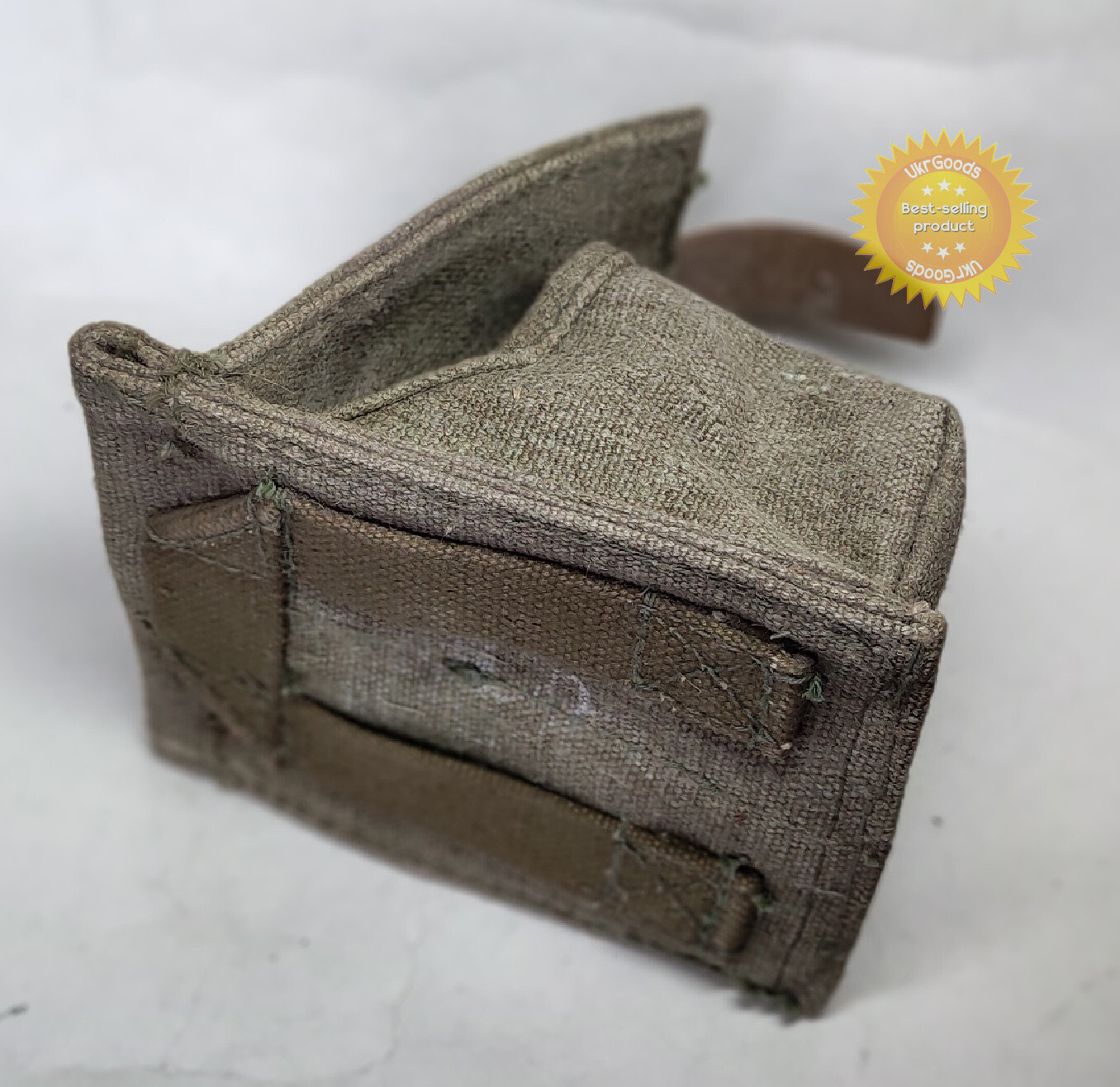 Two grenades pouch Soviet Army WW2 F1/RG42 canvas stamped original