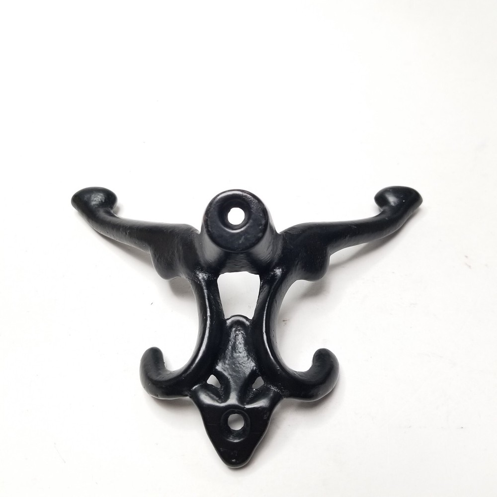 REGENCY PROJECTING HOOK cast iron vintage rustic old style hanging coat hook