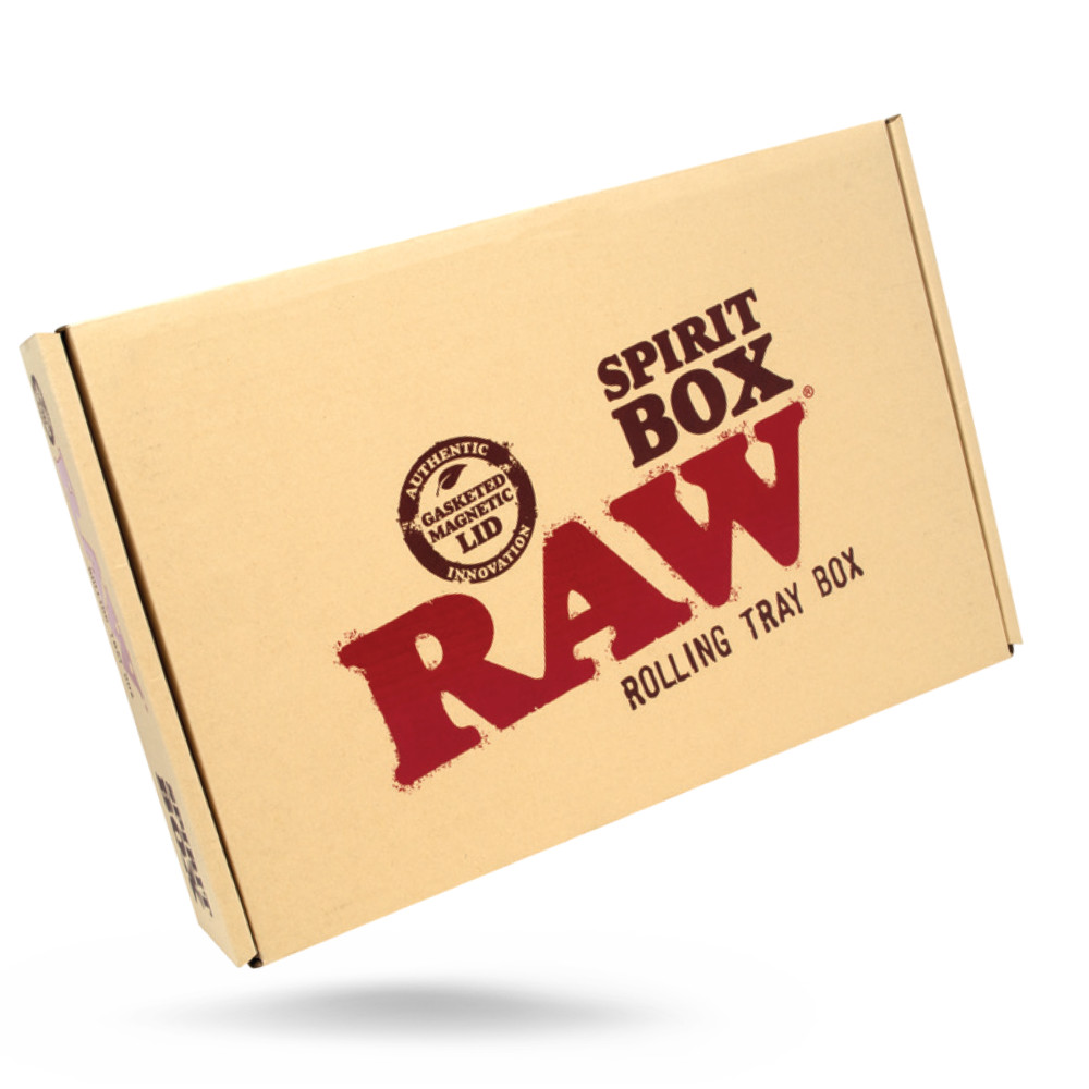 RAW Spirit Box Rolling Tray