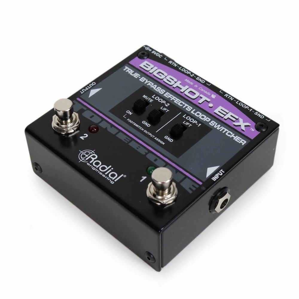 Used Radial Engineering BigShot EFX Effects Loop Controller Pedal