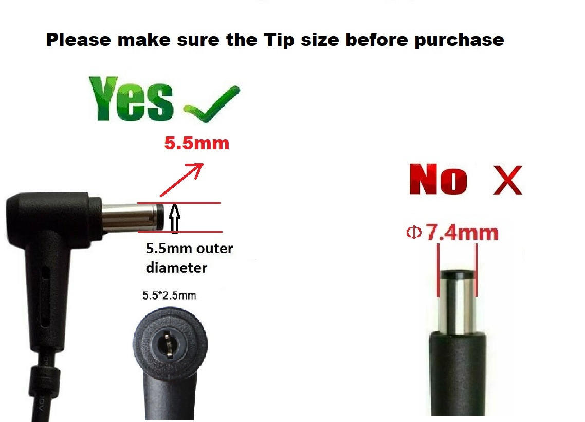 NEW Chicony AC Adapter A17-230P1A 19.5V DC 11.8A 230W MSI Clevo Gigabyte 5.5mm
