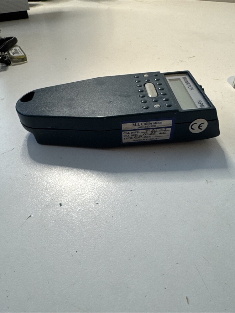 MONARCH HAND-HOLD POCKET TECH PLUS RPM METER FOR MONARCH MAKE