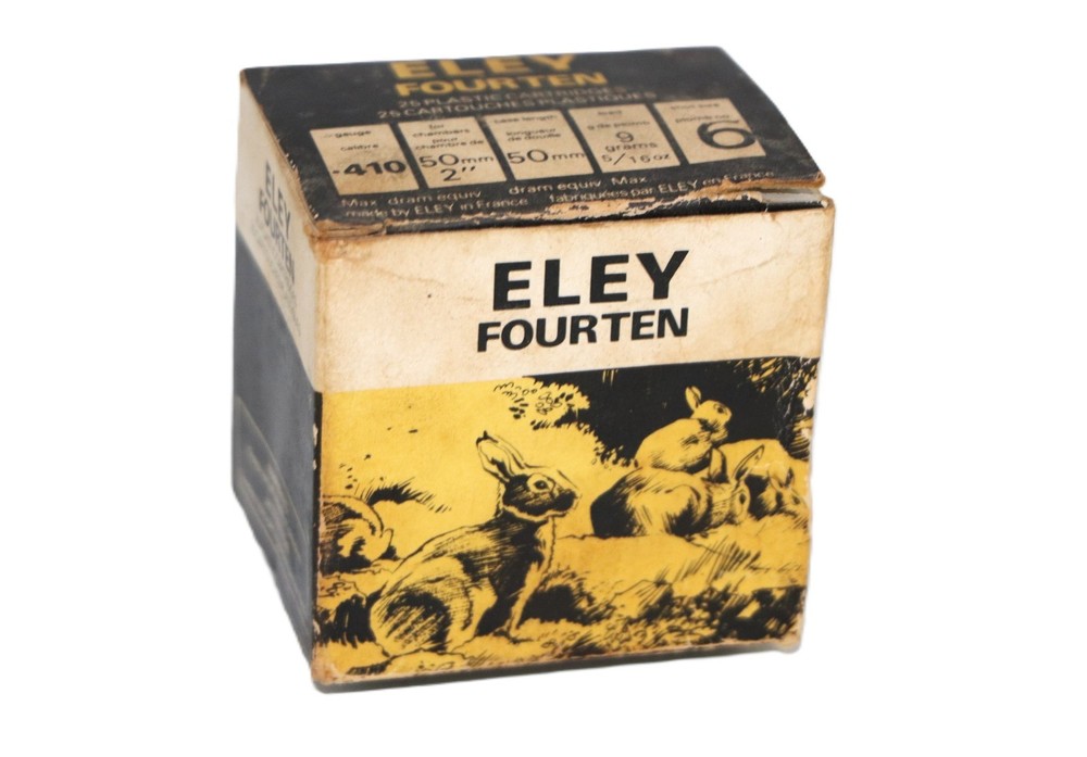 ELEY .410 Fourten 2" 1-Pc Shot Shell Box - Empty