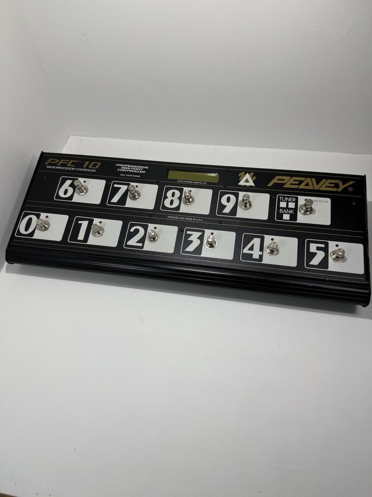 Peavey PFC-10 Professional Midi Foot Controller