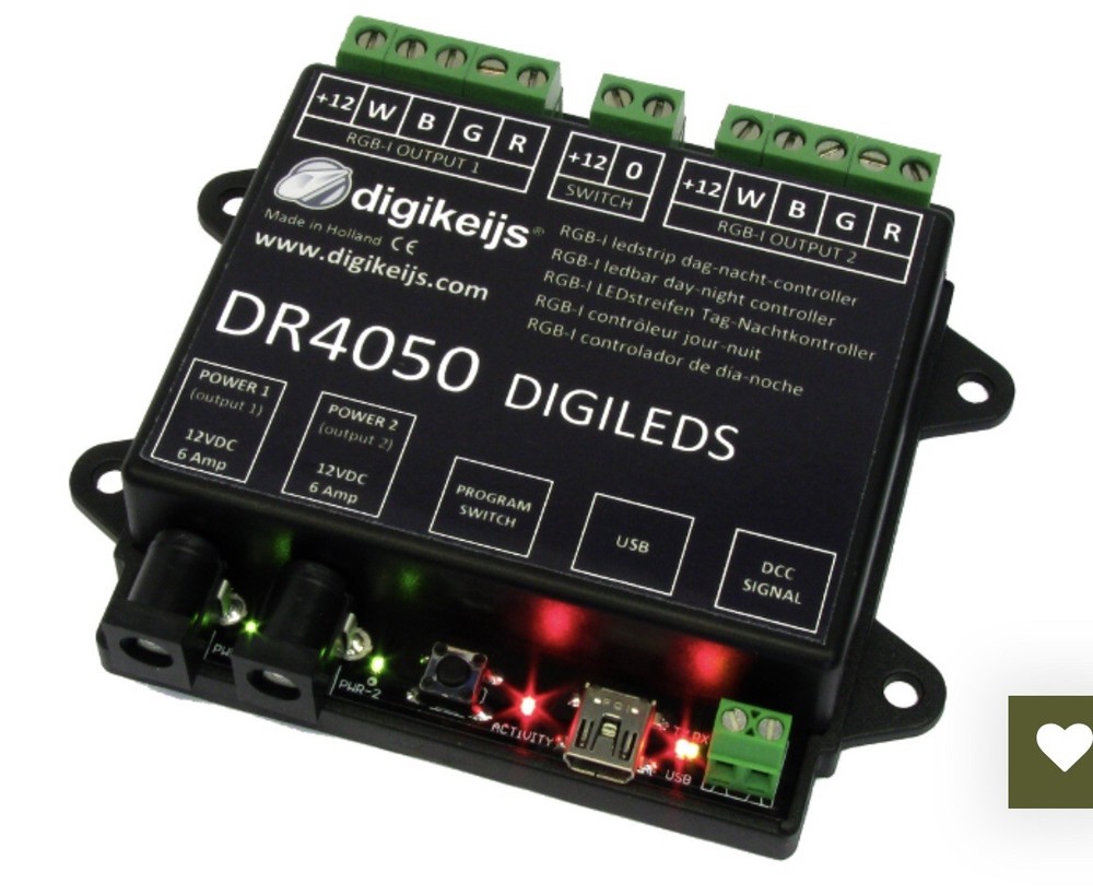 Model Train RGB Lighting Controller Digikeijs DR4050
