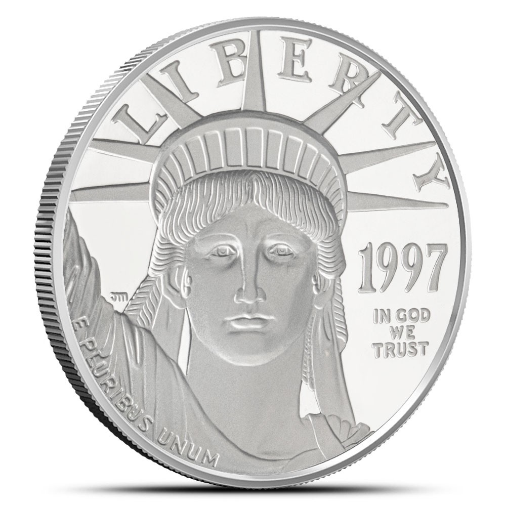 1 oz Proof American Platinum Eagle Coin (Box, CoA, Random Year)