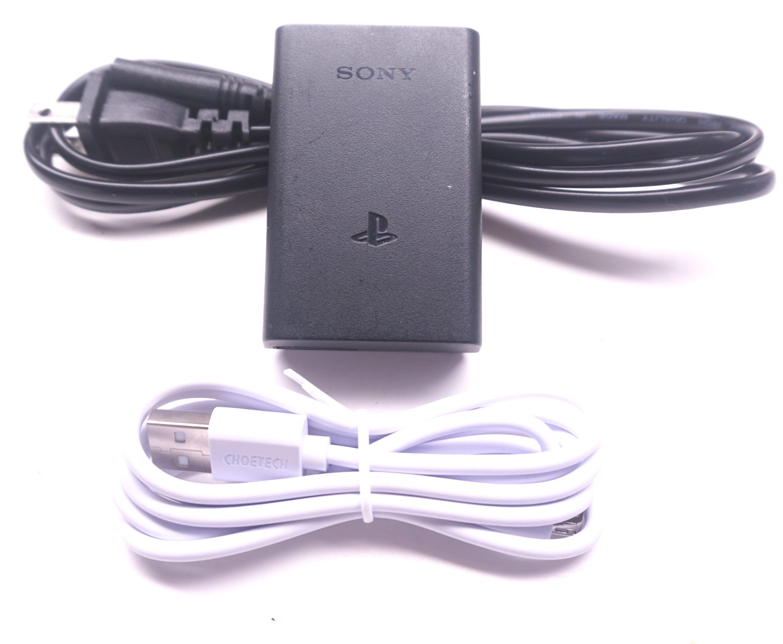 Sony Playstation PS Vita 2000 Wall Charger AC Adapter Set OEM Brick + New Cords