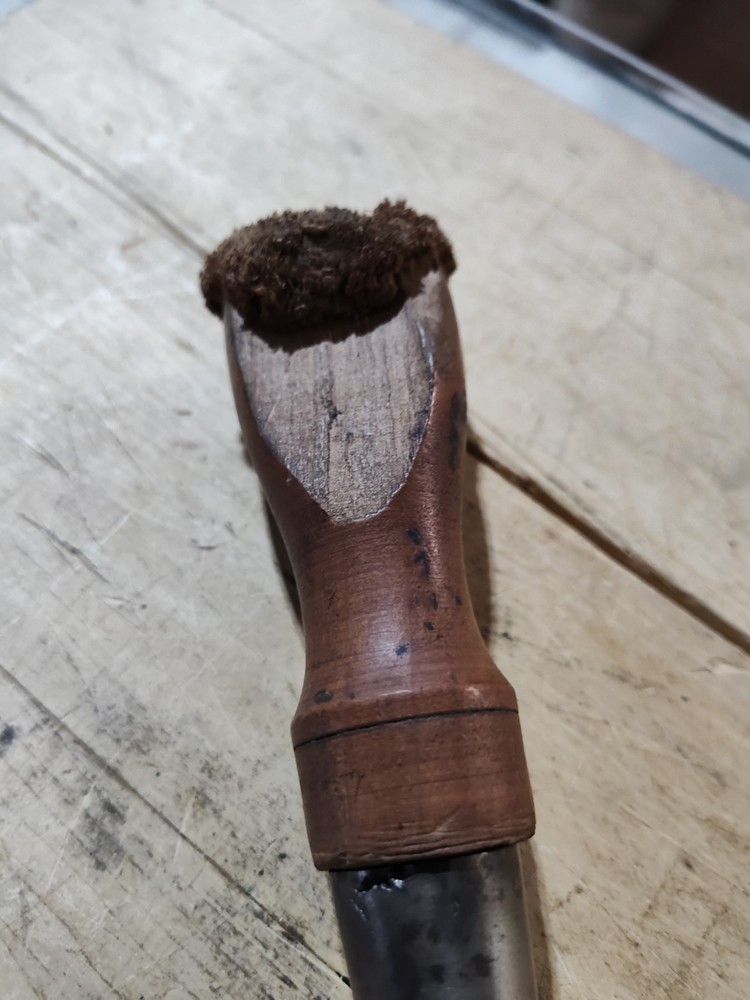 Antique Geo Parr 1-1/4" Square Edge Socket Chisel Timber Framing