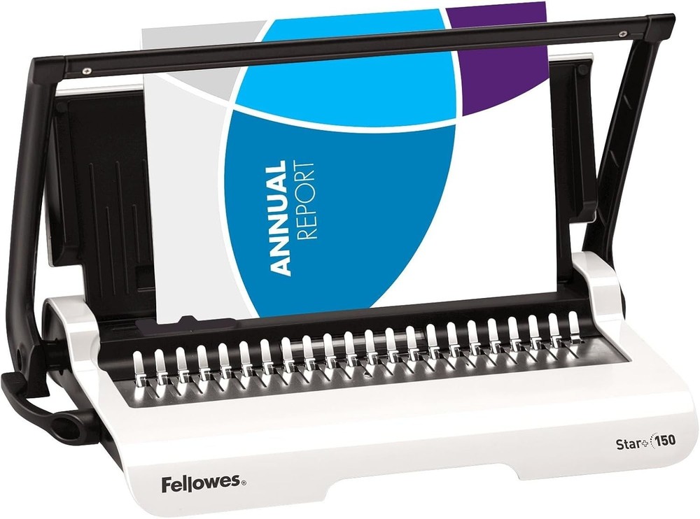 Star+ Gray Comb Binding Machine: Your Essential Tool for Document Organization