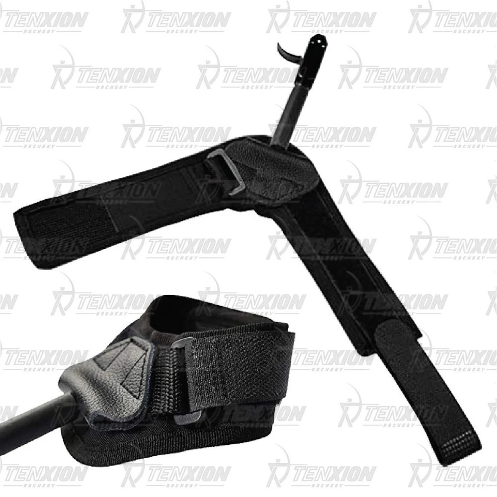 Archery Wrist Release Aid Trigger Adjustable Strap Caliper Compound Bow Hunting