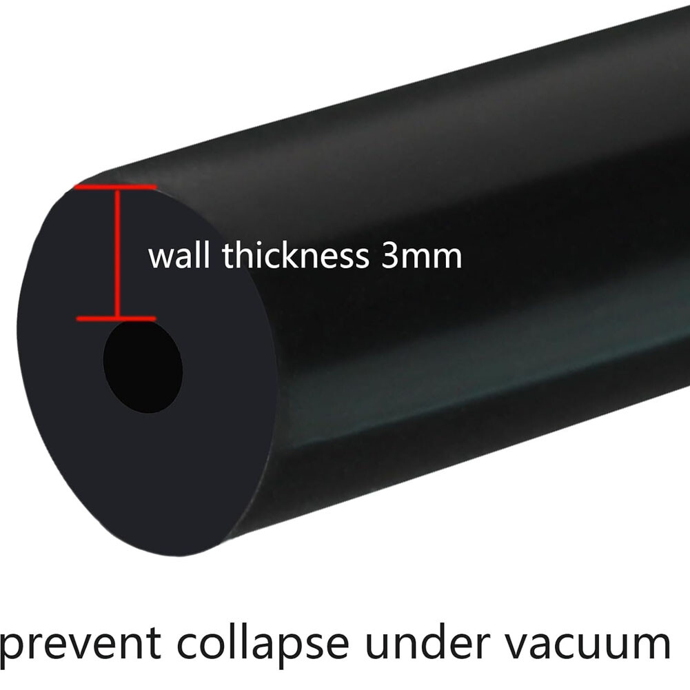 5FT 3 4 5 6 8 10mm Auto Car Vacuum Silicone Hose Line Pipe Tube Kit +Connectors