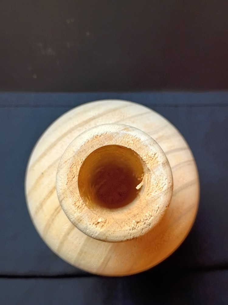 Turned Wood Vase