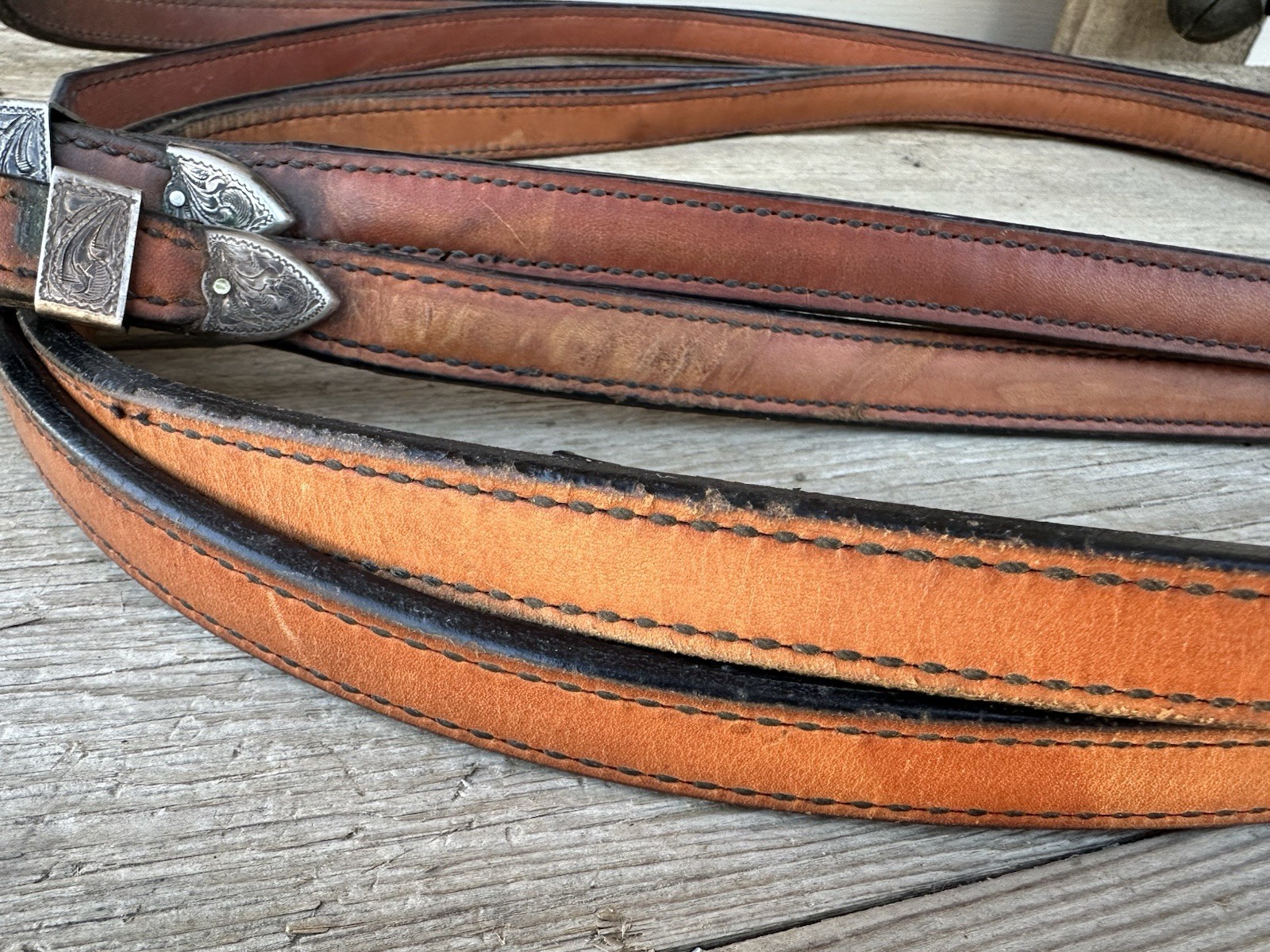 Horse Tack - Broken Horn Leather Western Split Reins