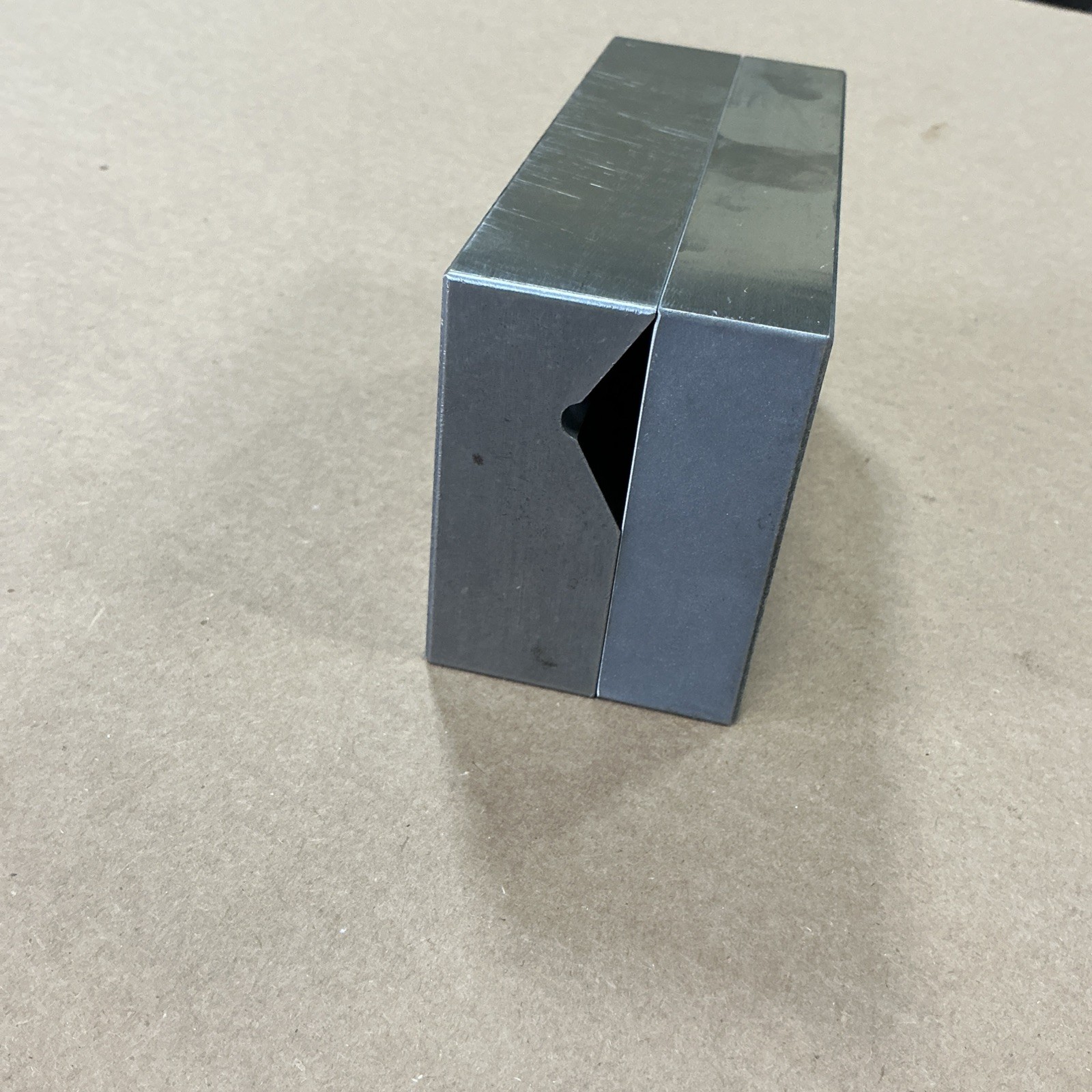 Tall 6” Horizontal V Jaw For Kurt Vises 4140 Heat Treated & Precision Ground USA