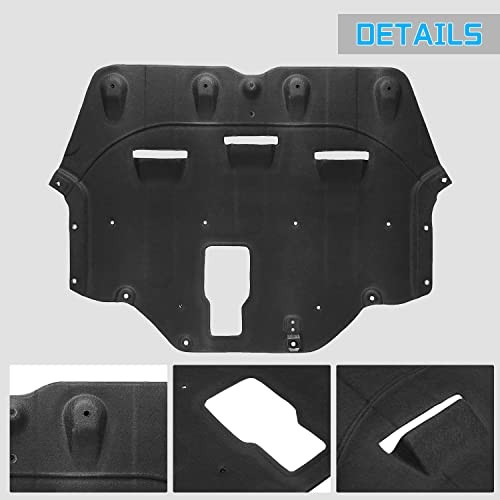 Engine Splash Shield Compatible with 2015-2017 Hyundai Sonata Front Lower