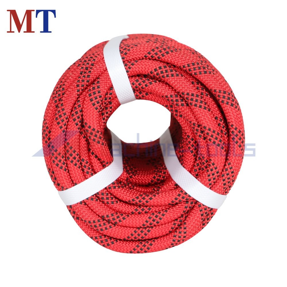 3/8" × 100' Braid Polyester Rope Arborist Tree Rope High Strong 3520Lbs