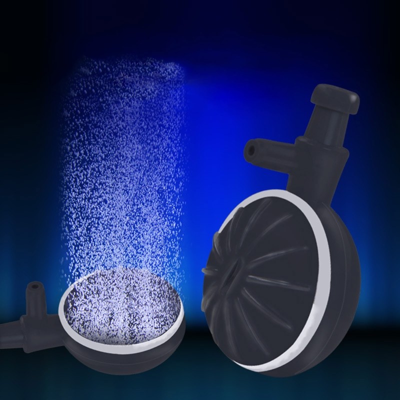 Air Stone Disc Bubble Diffuser for Bubbler Disk with Suction Cup for Aquari