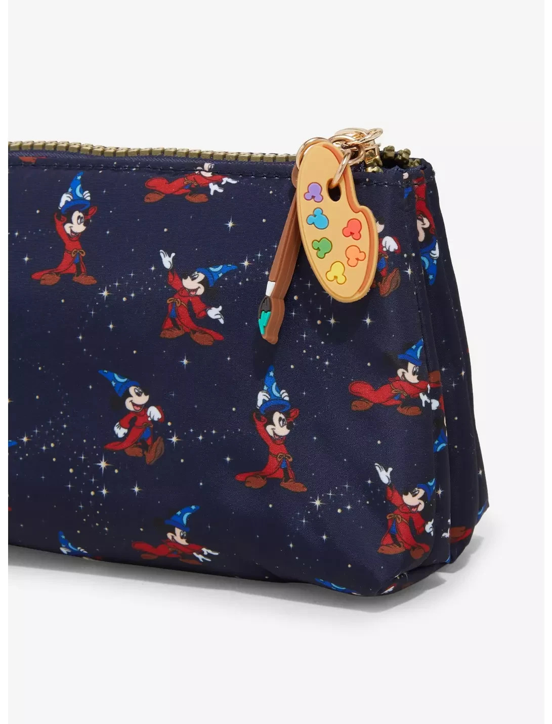 Disney Fantasia Sorcerer Mickey Allover Print Cosmetic Bag - NEW with Tags