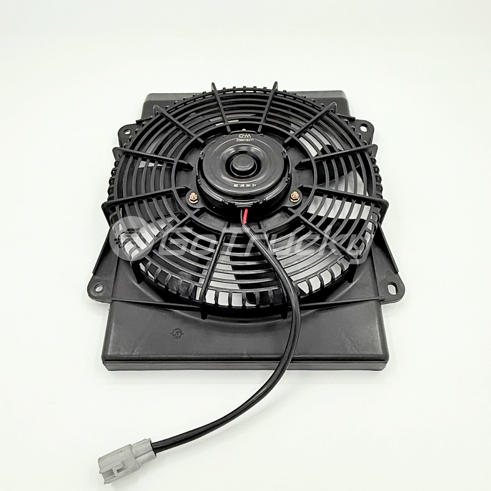 Fan Motor Assembly Condenser For Isuzu NPR-HD NQR NRR 4HK1 5.2L 4HE1 4.8L 98-08