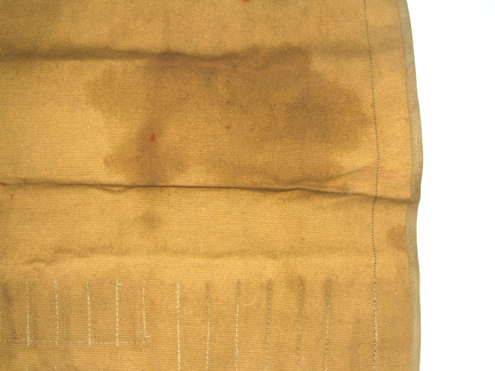 WWII (?) Tool Roll, Canvas, No Markings.