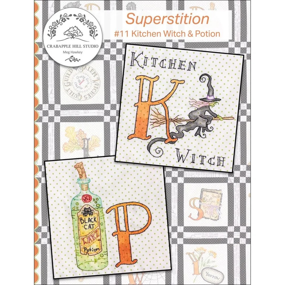Crabapple Hill Pattern SUPERSTITION 6 PATTERNS (1,2,7,9,10 & 11) Pre-owned OOP