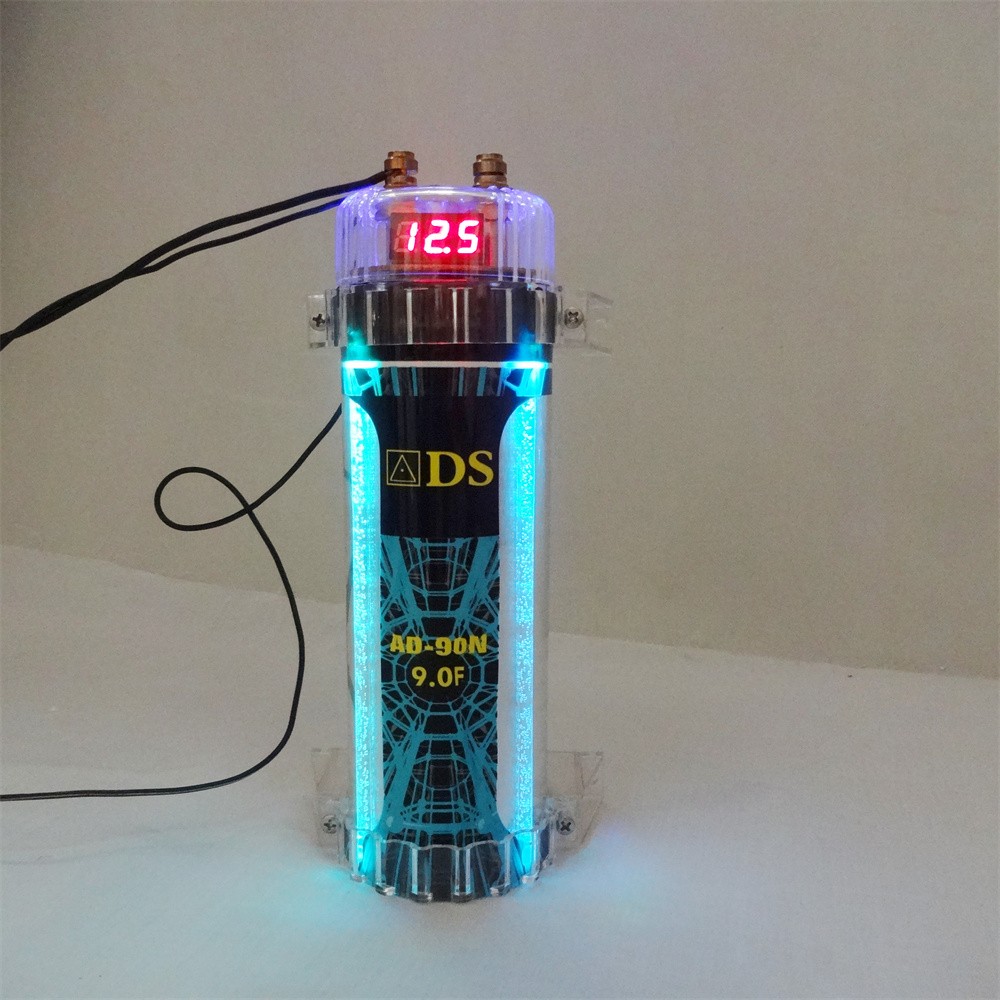 9.0 Farad Digital Capacitor,Car Audio Capacitor-10000W Peak,Protection for Amp