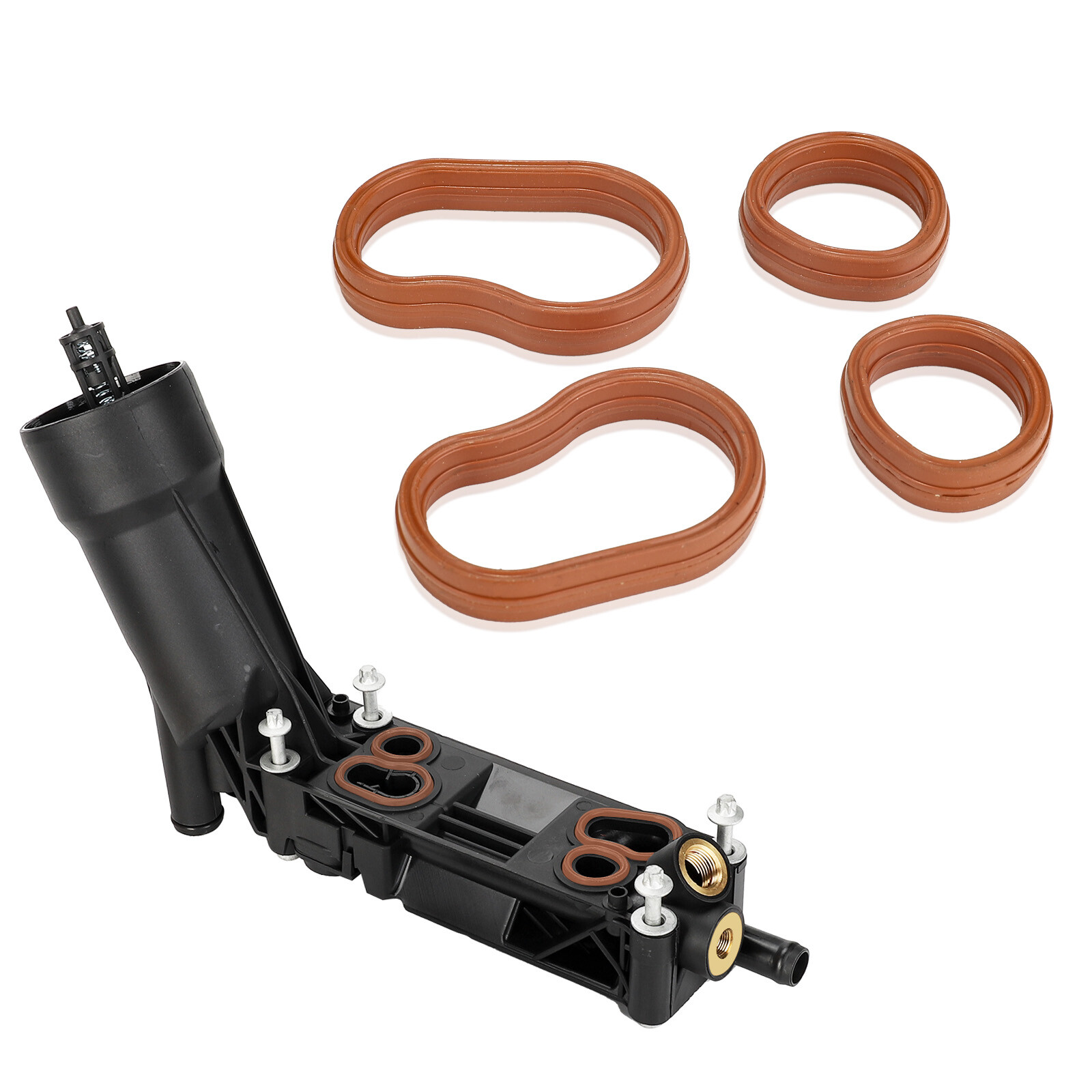 Engine Oil Cooler Filter Housing Gasket Kit For 2011-13 Dodge Jeep Chrysler 300