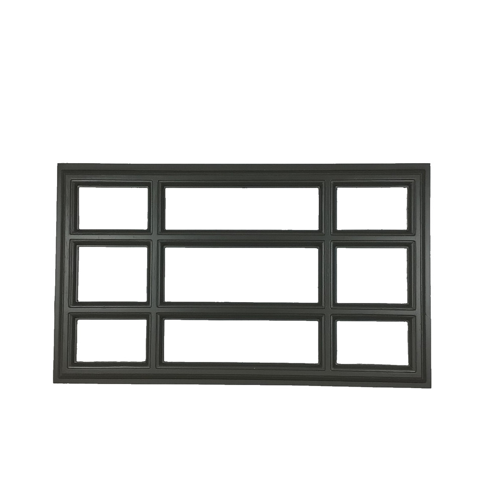 4 Amarr Prairie Replacement Inserts for Short Panel Amarr Garage Door Black