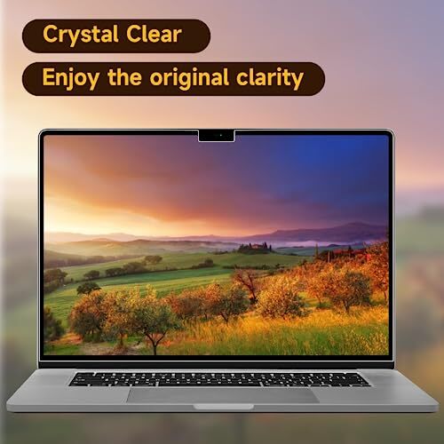 2 Pack Compatible with MacBook Air 15 Inch Screen Protector A2941A3114 M2/M3 ...