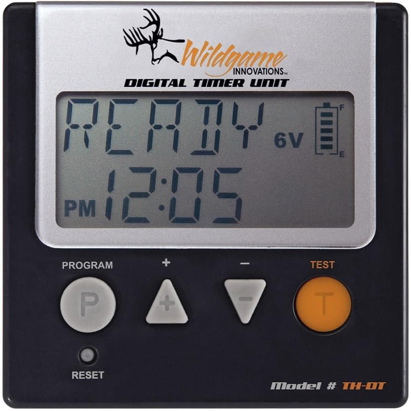 Trophy Hunter Digital Timer for Hunting Game Feeder | Durable Weather-Resistant
